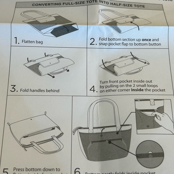 California Innovations Plaid Insulated Tote Bag packable New in Box - Picture 5 of 8